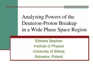 Analyzing Powers of the Deuteron-Proton Breakup in a Wide Phase Space Region