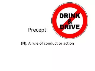 precept