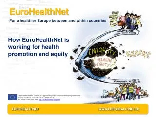 How EuroHealthNet is working for health promotion and equity