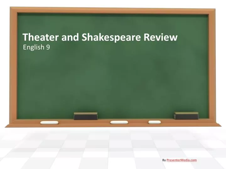 theater and shakespeare review