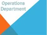 Ensuring a Memorable Experience: The Operations Department at Thorpe Park - slide 1