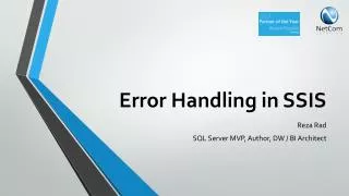 Error Handling in SSIS