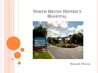 North Devon District Hospital