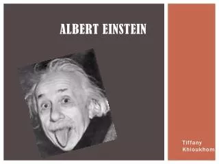 Albert Einstein