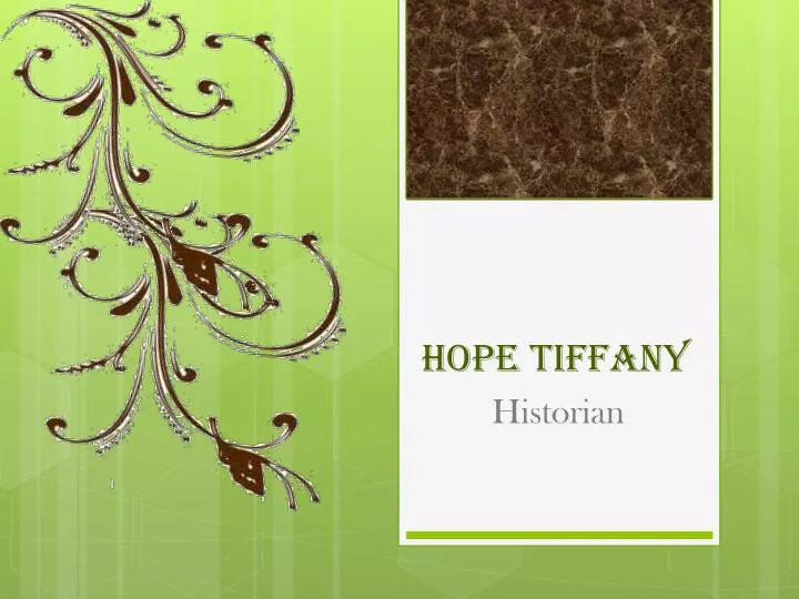 hope tiffany