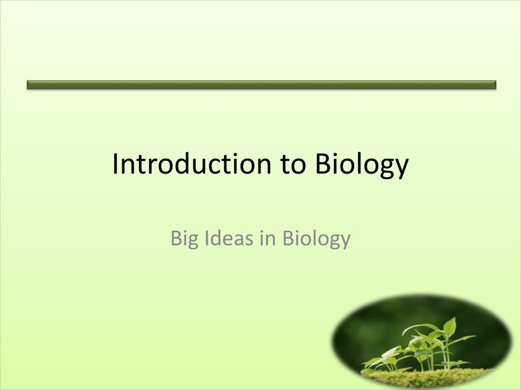 PPT - Introduction to Biology PowerPoint Presentation, free download ...