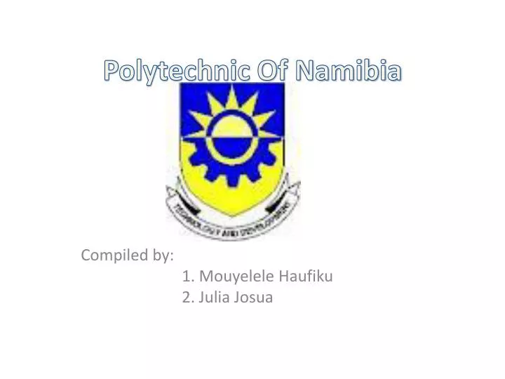 polytechnic of namibia