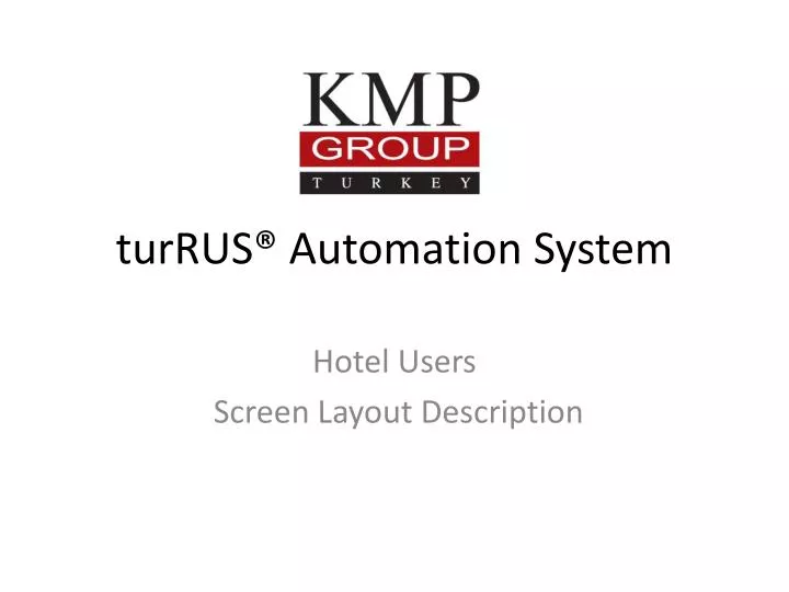 turrus automation system