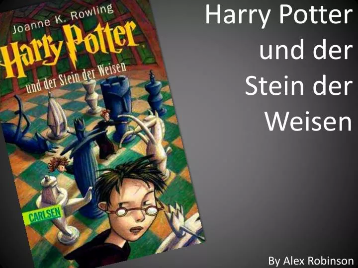 harry potter und der stein der weisen