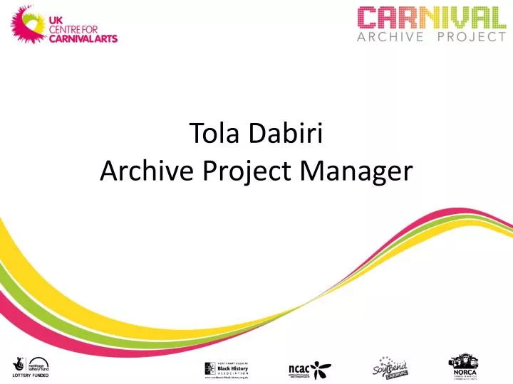 tola dabiri archive project manager