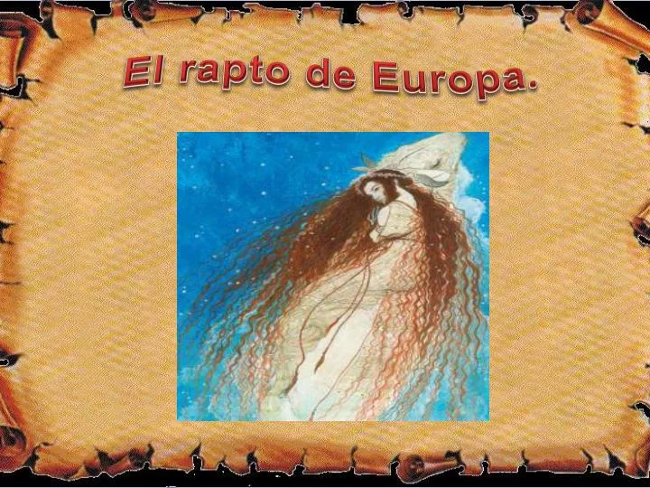 el rapto de europa