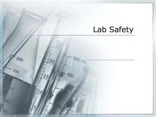 Lab Safety