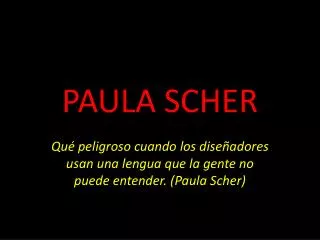 paula scher