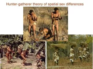 Hunter-gatherer theory of spatial sex differences