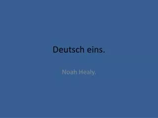deutsch eins