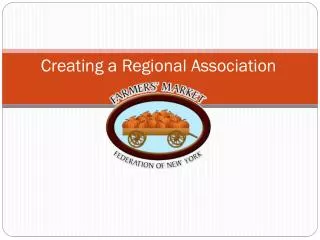 Creating a Regional Association