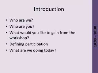 Introduction