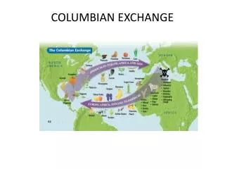 COLUMBIAN EXCHANGE