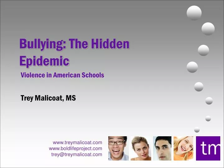 bullying the hidden epidemic