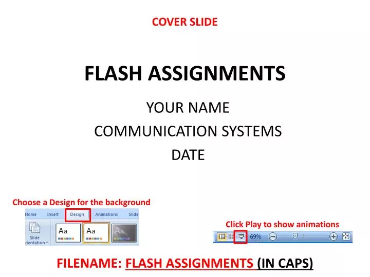 flash assignments