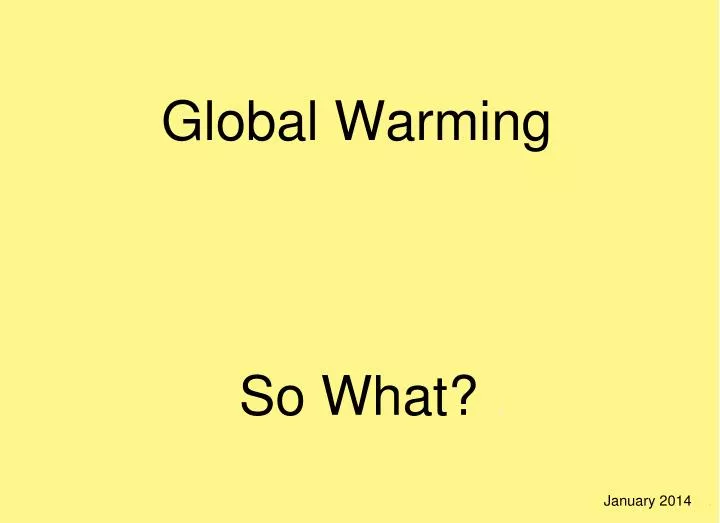 global warming