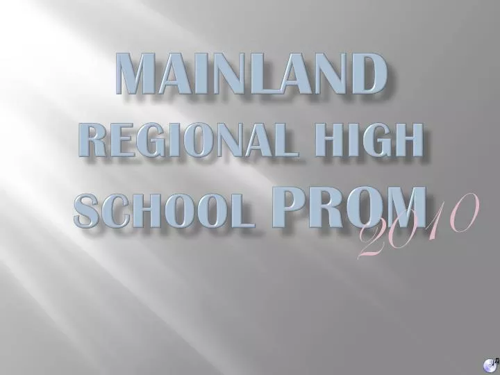 mainland regional high school prom