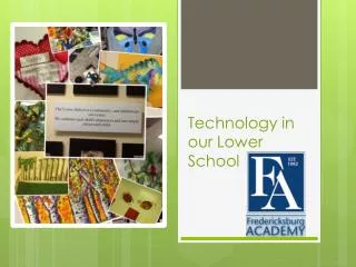 Technology in our Lower School