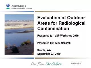Evaluation of Outdoor Areas for Radiological Contamination