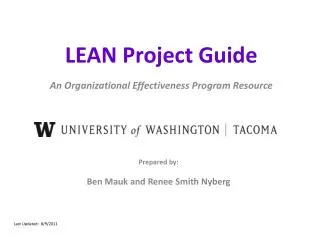 LEAN Project Guide