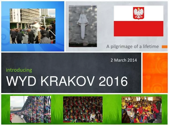 introducing wyd krakov 2016