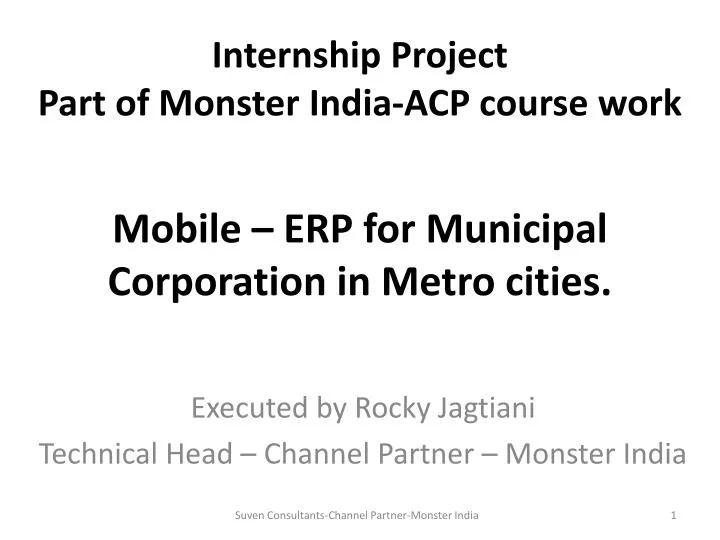 mobile erp for municipal corporation in metro cities