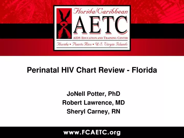 perinatal hiv chart review florida