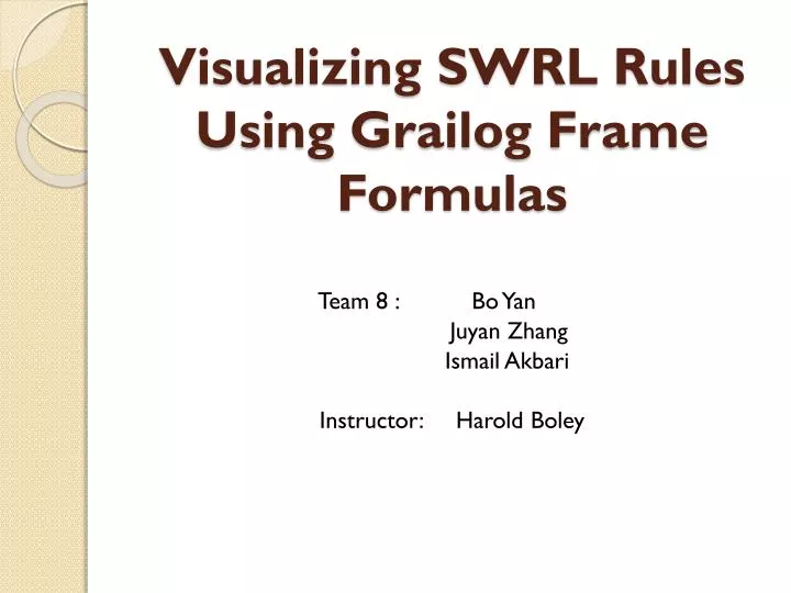 visualizing swrl rules using grailog frame formulas