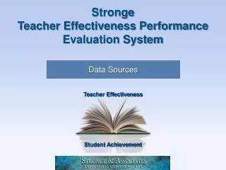 Stronge Teacher Effectiveness Performance Evaluation System