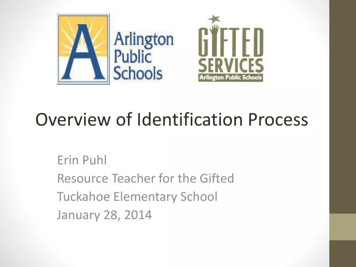 erin puhl resource teacher for the gifted tuckahoe elementary school january 28 2014