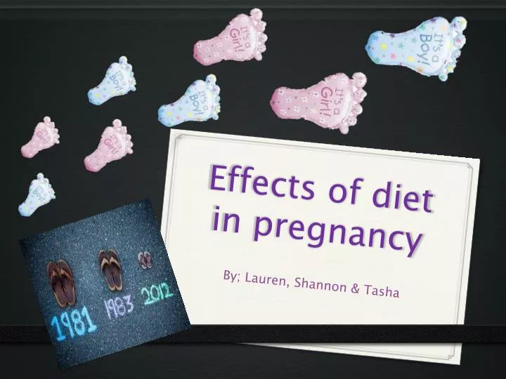 effects of diet in pregnancy