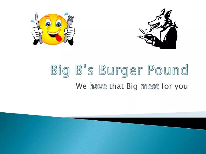 big b s burger pound