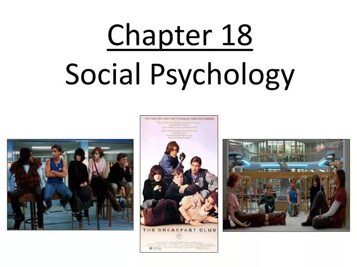 chapter 18 social psychology