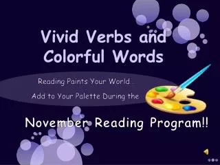 November Reading Program!!