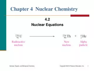 Chapter 4 Nuclear Chemistry