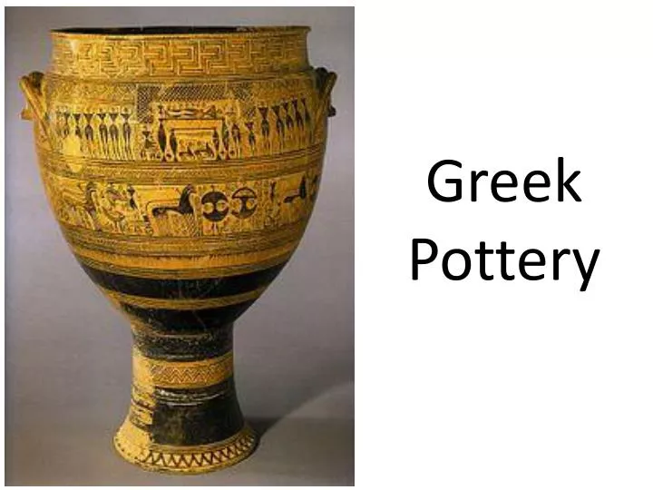 greek pottery