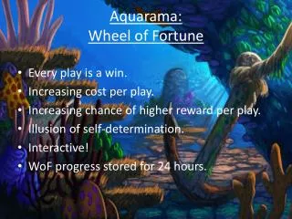 Aquarama : Wheel of Fortune