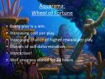 Aquarama : Wheel of Fortune