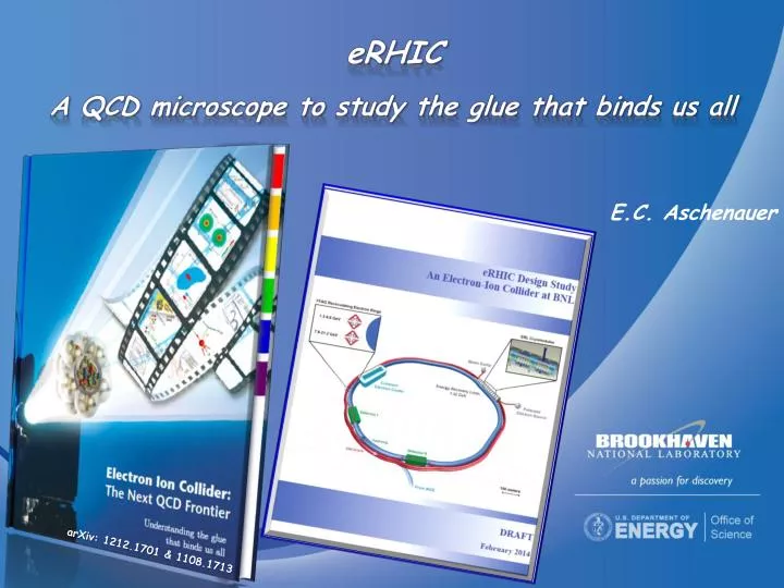 erhic a qcd microscope to study the glue that binds us all