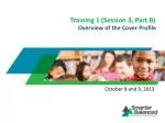 Training 1 (Session 3, Part B ) - slide 1