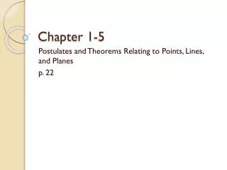 Chapter 1-5