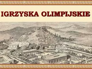 igrzyska olimpijskie