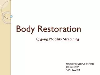 Body Restoration