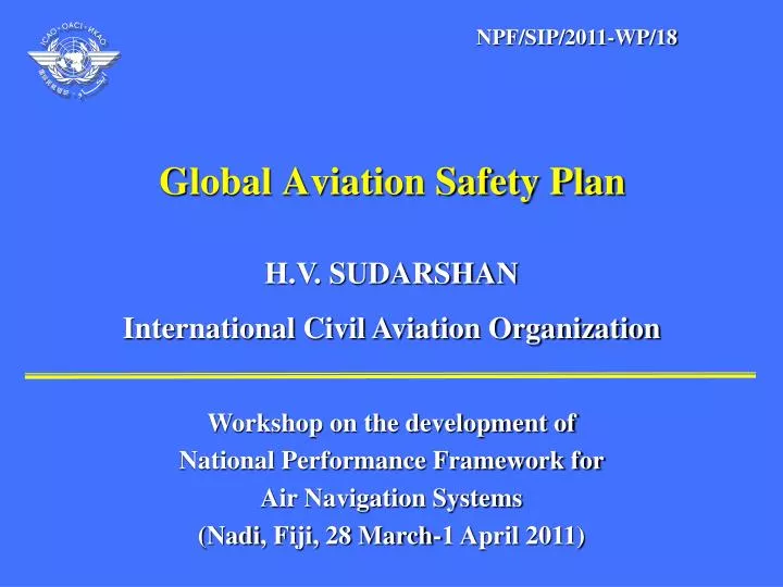 global aviation safety plan