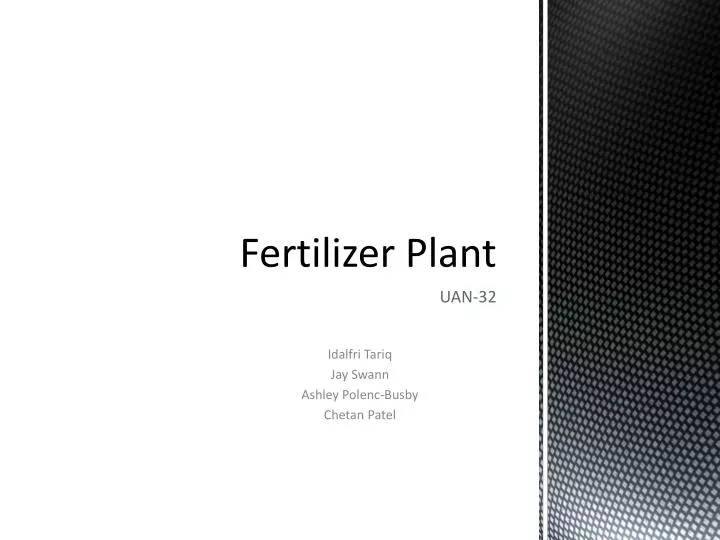 fertilizer plant
